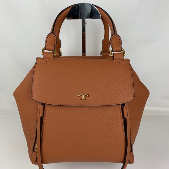 Tory Burch Handbags - New Tory Burch Half Moon Leather Satchel